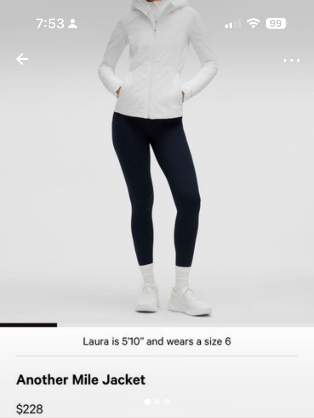 Lululemon- Another mile jacket-